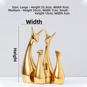 YINXIANGKONGJIAN | Creative Deer Family Decorative Ornaments