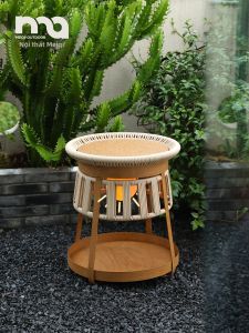 MEIQI | Outdoor Indoor Balcony Garden B&B Use Storage Side Table