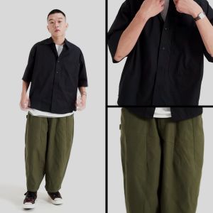 Noforty Project Balloon Long Pants Namaste Black