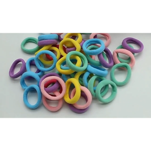 Combo 100 Dây Chun Buộc Tóc Bé Gái Cột Tóc Cho Bé Nhiều Màu Chất Thun Co Dãn Tốt-HAUSE