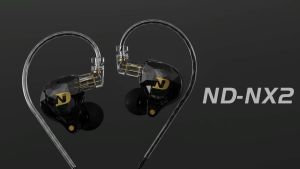 ND NX2 Headset Dynamic Stereo Heavy Bass In Ear Monitor Earphone HiFi Game Sport Music Headphone