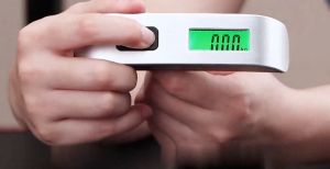 SK-C1273 Luggage Scale 50kg Timbangan Koper Electronic Gantung Portable / Luggage Digital Gantung