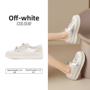 Josiny | Breathable Lace Black Casual Shoes