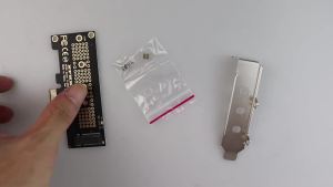 T.F.SKYWINDINTL | Bộ Chuyển Đổi PCIE 1X Sang NVME M2 N-M2X1 Thiết Kế Làm Mát Bằng Đồng Rỗng Cho M.2 NVME PCIE3.0 Hỗ Trợ Thẻ Kích Thước Đầy Đủ Và Thẻ Mini