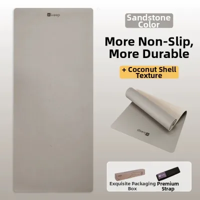 Keep | Non-slip Soundproof Thicken Shockproof Natural Rubber PU Yoga Mat