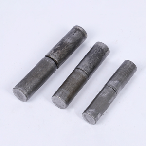 Naukaha Metal Cylindrical Hinge with Welded Round Barrel Iron Shaft for Gate Door Hinge Durable Metal Hinge Heavy-duty Hinge Smooth Quiet Hinge