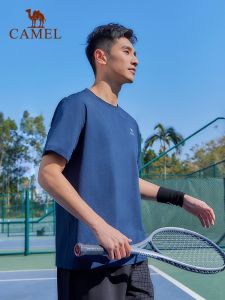 อูฐกีฬาเสื้อยืดลำลองแห้งเร็วสำหรับผู้ชาย