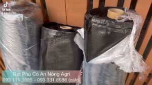 Cuộn Bạt Phủ Chống Cỏ Khổ 1m -> 4m (Tặng Kèm Ghim)