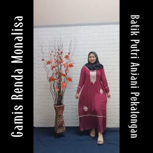 Gamis Renda Monalisa: Desain Elegan & Nyaman untuk Wanita