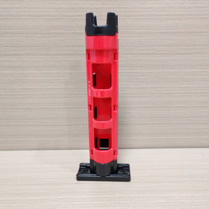 Luya Fishing Box Pole Bucket Outdoor Fishing Pole Holder Fishing Pole Holder Easy to Carry Adjustable Height in 3 Levels