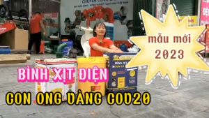 Bình xịt điện con ong vàng cov 20L chính hãng