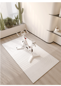 VIKAMA Spinning Bike Floor MATS Sports And Fitness Equipment Shock-Absorbing And Soundproof Carpets Home Decoration