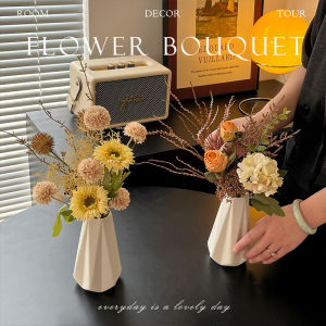 Original RoomTour Forest System Artificial Rose Flower Handheld Table Decorative Flower Fake Flower Display Piece Home Decoration