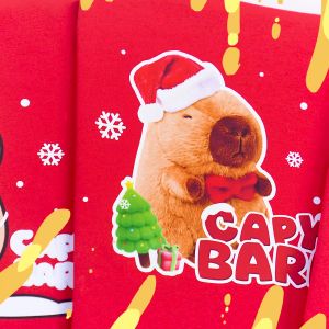 Váy bé gái Capybara Bomines Đầm cotton tay dài cho bé 3-12 tuổi 14-36kg DTDCAPYXMNON