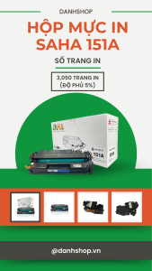 Hộp mực in 151A - SAHA - Dùng cho HP LaserJet pro M4003DN4003FDN 4003DW MFP4103FDN 4103FDW