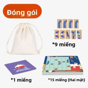 Kid Mê Cung Ghép Hình Đồ Chơi Rèn Luyện Tư Duy Logic 3D PUZZLE Board Game Cho Tương Tác Cha Mẹ-Con Chơi Giáo Dục