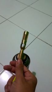 Gas Torch Flame Gun 733 Full Kuningan Jet Las Fire Blow Kepala - GAS TORCH KUNINGAN 733