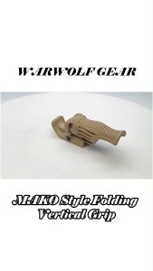 MAKO Style Folding Vertical Grip WARWOLFGEAR