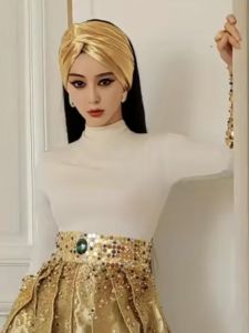 ที่คาดผมสไตล์ฝรั่งเศสแบบคลุมผม ที่คาดผมทรงสั้นแบบเก๋ไก๋ ที่คาดผมแบบคลุมผมแบบย้อนยุค ที่คาดผมแบบทันสมัย ​​จี้ผมสไตล์ย้อนยุค