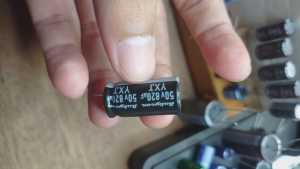 Elko Rubycon 50v 820uF / 820uF 50v Kaki Pendek Original