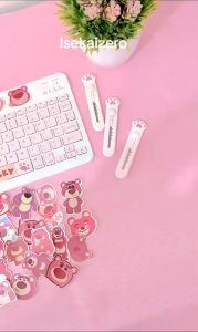 Stiker Lotso Beruang Paper Vinyl WaterProof Premium isi 25 pcs