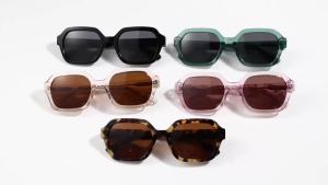 ZENOTTIC New Arrivals Polygon Polarized Sunglasses UV Protection Acetate Sun Glasses for Women Gift Vacation