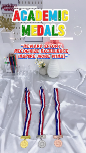 FCI Award Medal Available in Gold Silver and Bronze | Sold Per Piece | Perfect for Sports Tournaments School Competitions Graduations Recognition Ceremonies and Awarding Events