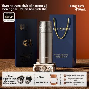 Tomic | Cốc Giữ Nhiệt Titanium Thuần Chính Hãng