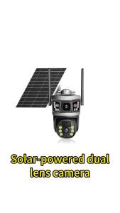 YOOSEE 4G กล้องพลังงานแสงอาทิตย์ไร้สายหน้าจอคู่ Full HD 8MP สี Night Vision กันน้ํา 7 วันใช้ซิมเน็ตฟรี