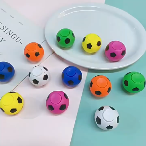 10/20/50pcs Soccer Party Favors for Kids Fidget Spinner Soccer Balls Goodie Bag Stuffers Treasure Box Toys for Classroom Return Gifts for Kids Birthday Easter Halloween Christmas Party