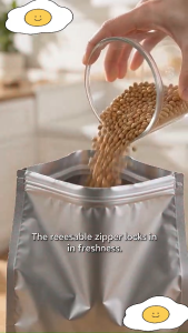 10pcs Zipper Bag Coffee Bag Mylar Bag with Ziplock Stand Up Pouch Food Storage Bag Stand Up Pouch Zip Lock Ziplock Pouch Resealable Packaging