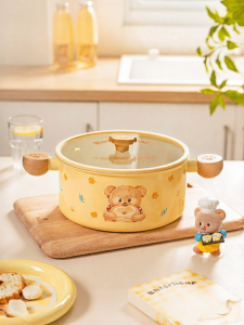 MODERN SWEETHOME | Titanium Ceramic Multipurpose Steaming and Stewing Pot