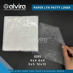 1000pcs HD Sheets for Burger Patty Separator 4x4" 5x5" 6x6" and 100pcs Pizza Liner 12x12 Inches