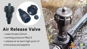 (1pcs) Windmill Air Release Valve 1/2inch for Irrigation & Water Fitting Poly Fitting WM012