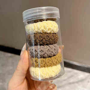 ยางรัดผมยืดหยุ่นสูงสำหรับผู้หญิง ยางยืดทนทาน ยางรัดผมแบบใหม่ 2025 พร้อมสายรัดผมแบบหนัง เครื่องประดับผมสำหรับผู้หญิง