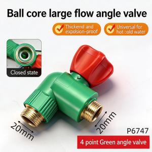4/6Point Angle Valve Leak Proof Safety Outlet Faucet Valves For Kitchen Bathroom Water Heater Pressure Reduction Plumbing System
