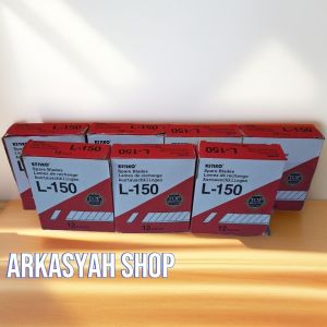 ISI CUTTER KENKO L150 7 BOX ISI 84 TUBE(CUTTER KERTAS CUTTER SERBAGUNA)