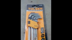 Bộ Lục Giác Tolsen 9 Cây Ngắn 20048