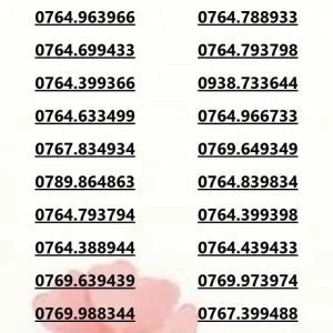 ( HỖ TRỢ ESIM) Sim Mobifone số đẹp MỆNH HỎA may mắn và tài lộc (CHƯA KÍCH HOẠT PHẢI ĐĂNG KÝ CHÍNH CHỦ )