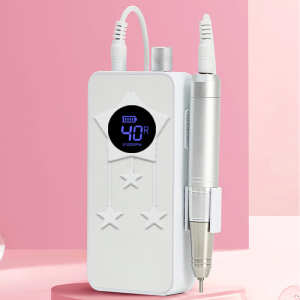 Máy Khoan Móng Không Dây Sạc Lại Được 40000 Vòng/phút Chuyên Nghiệp Dùng Cho Làm Móng Tay Và Chân Tiếng Ồn Thấp Dùng Làm Máy Mài Móng Nghệ Thuật.