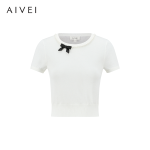 AIVEI | Sweet Summer Knitted Blouse