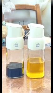 Kitchen Oil Bottle Organizer & Leak Proof Oil Bottles