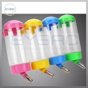 Pet Hanging Drinking Bottle 400mL - Easy Install & Large Capacity Water Dispenser for Dogs Cats Rabbits - Colorful Design