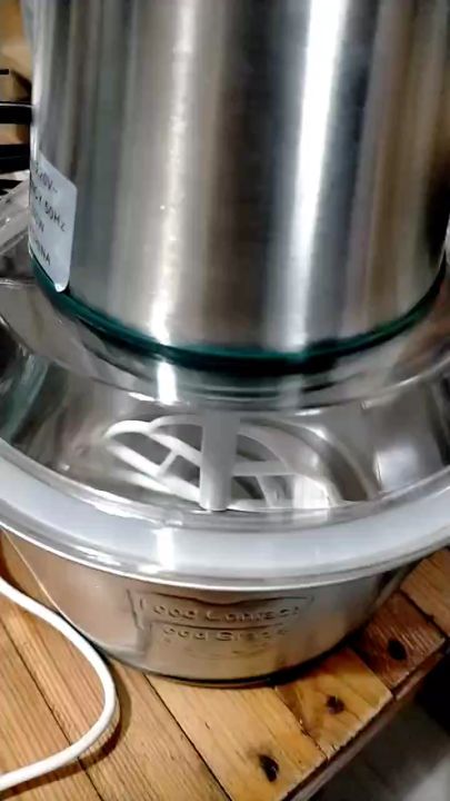 MIFFY Ice Crusher Machine Ice Smashing Electric Crusher Machine  2.0L Large 300W Electric Stainless Steel Capacity Electric Meat Grinder Mixer