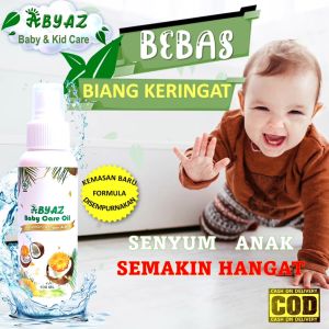 OBAT BIANG KERINGAT BRUNTUSAN RUAM POPOK EKSIM DERMATITIS ATOPIK ALAMI BAYI ANAK ABYAZ BABY
