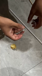 100PCS/Kotak 4*5CM Bola Coklat Plastic Box Cokelat Ferrero Rocher Bouquet Bunga Valentine Hampers Natal Lebaran Imlek Reusable Untuk Kado Istri Pacar MuQin