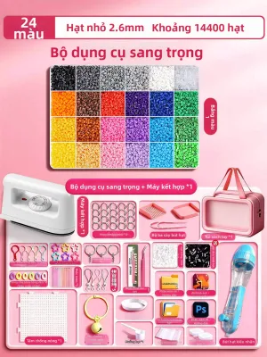 Bộ DIY Hạt Nhựa Dán Nóng