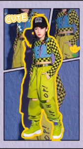 MEISKA Celana Anak Perempuan Street Dance Style korea Bahan Katun 3-14 Tahun LITTLE ROOM KIDS