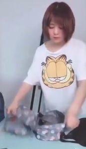 【BHQ&HOME】กระเป๋าจัดระเบียบชุดชั้นใน กระเป๋าเก็บชุดชั้นใน สามารถใส หลากสี พับเก็บได้  จุได้เยอะ กางเกงใน ถุงเท้า พกพาเดินทาง