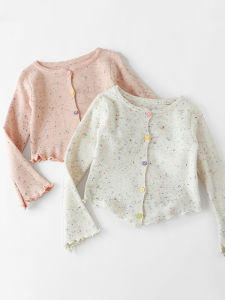 Spring Autumn Knitted Cardigan: A Stylish & Comfortable Choice for Girls & Babies
